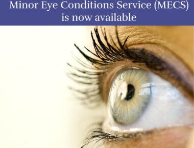 Minor Eye Conditions Service (MECS)