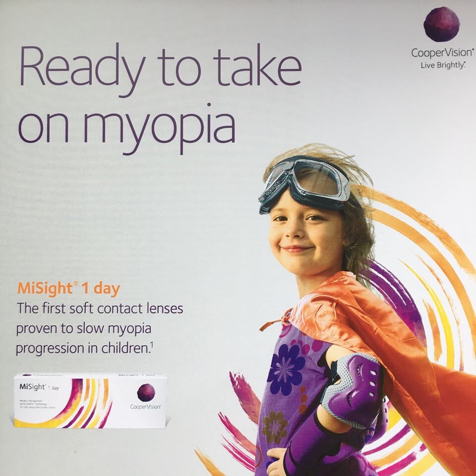 Myopia control contact lenses